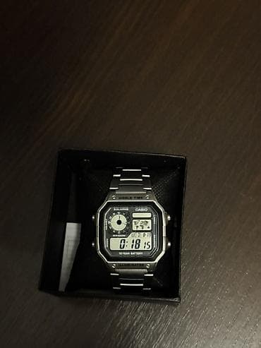 часы тактические: Классические часы часы, Casio, Секундомер, Мужские, Б/у — 2