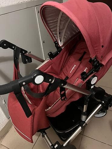 Коляски: Детская коляска Belecoo 2-в-1 (люлька/прогулочный блок), цвет — 2