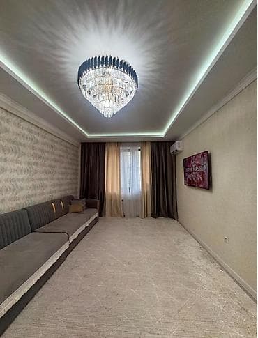 imak: 2 комнаты, 66 м², Тунгуч мкр Элитка, 7 этаж, Евроремонт — 1