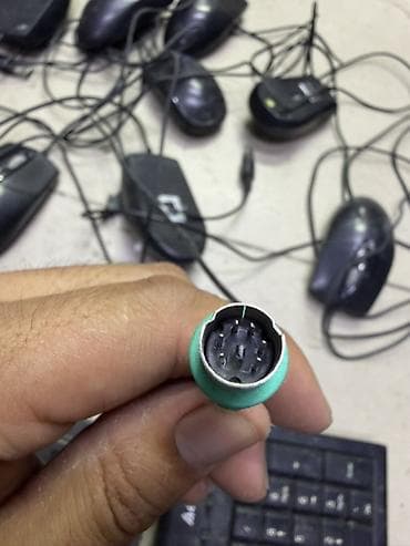 Проводные компьютерные мыши с разъёмом PS/2 (Mini-DIN 6 pin). - Тип