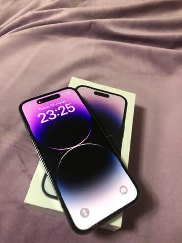 микрофоны караоке беспроводные: IPhone 14 Pro, Deep Purple, Коробка — 1