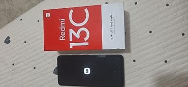 колонки для телефона: Redmi, Redmi 13C, Б/у, цвет - Черный, 2 SIM — 2