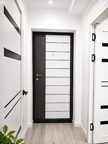 двер между комната: Светлая 1‑комнатная квартира с современным ремонтом и продуманной — 5