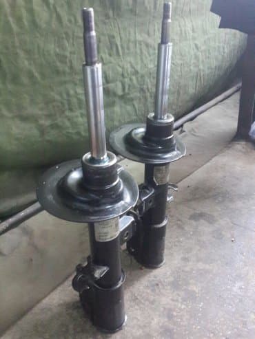 Прокачка передних оригинальных амортизаторов на бмв х5