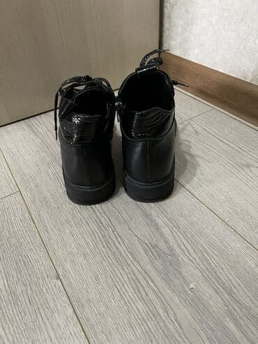 керзавой отук: Женские кожаные полуботинки/черные - Материал верха: натуральная — 4