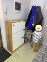 тумбочка пенал: Обувница новые размер ширина 60 70 см глубина 28 см высота 1,20 — 9