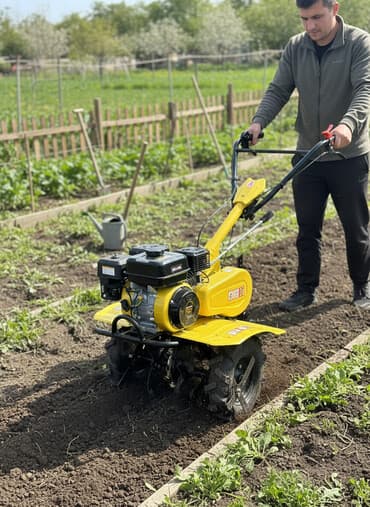 фрезы для мотоблока: Дизельный мотоблок, от 6 до 9 л.с., Колёсный, Новый, Рассрочка — 2