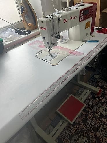 4х нитка машинка: Продаётся швейная машинка DUMA 1967X. Использовалась всего 3 месяца, в — 2