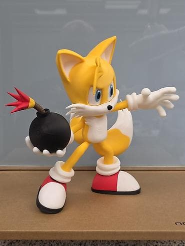 мини машины китайские: Фигурка Tails (Тейлз) из вселенной Sonic the Hedgehog Размер: 24 см — 7