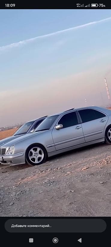 bmw 5 e60: Mercedes-Benz E-Class: 2001 г., 3.2 л, Автомат, Бензин, Седан — 1