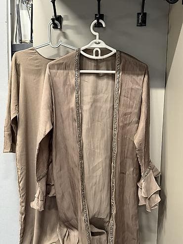 платье хиджап: Абая/накидка в комплекте с платьем-подкладой — 2