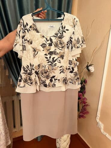 дордой большие размеры: Турецкий размер 50 
Платье Турция 
В отличном состоянии 
Цена 2000 — 1