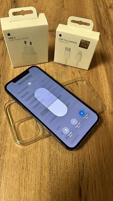 iphone adapter: IPhone 12 Pro, Б/у, 128 ГБ, Черный, Зарядное устройство, Чехол, Кабель, 78 % — 7