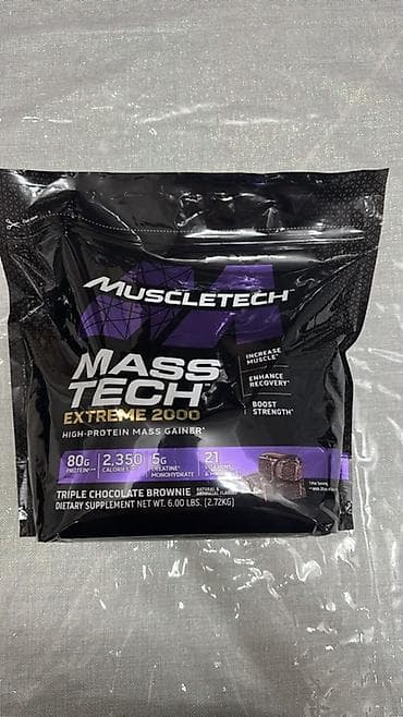 Спортивное питание: 🏋️‍♂️ Продам гейнер MuscleTech Mass-Tech Extreme 2000 Отличный — 1