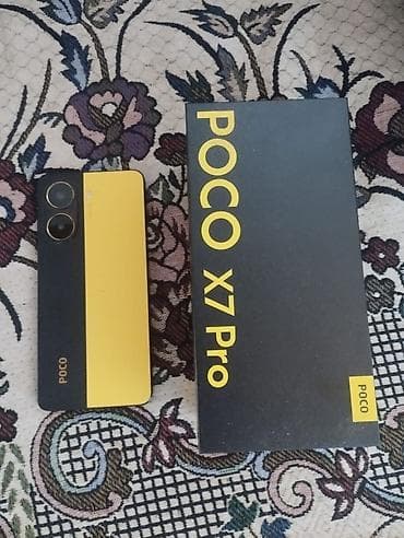 смарт часы хоко: Poco X7 Pro, Б/у, 512 ГБ, цвет - Оранжевый, 2 SIM — 1