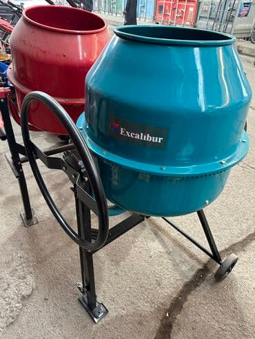 шредеры скоб на колесиках: Бетономешалка Ручная, Средняя (150 - 300 л), Новый — 6