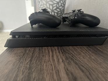game sir: Sony PlayStation 4 Slim (черная), комплект: - Игровая консоль PS4 — 3