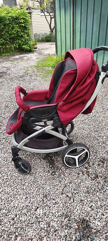 комбо 3 в 1: Коляска, Chicco, Б/у — 2