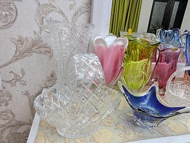 table lamp: Наборы декоративного стекла: кувшины с стаканами и вазы - Набор 1 — 5