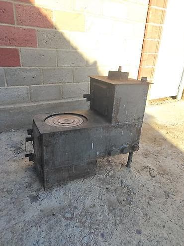 метала турба: Печь-буржуйка металлическая с варочной плитой - Топка с фронтальной — 2