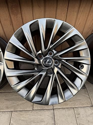 r18 лексус: Литые Диски R 18 Lexus, Комплект, отверстий - 5, Б/у — 4