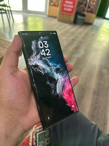 nokia 8910: Samsung Galaxy S22 Ultra, Б/у, 256 ГБ, цвет - Черный, 1 SIM — 2