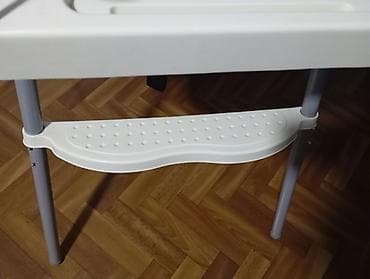 Дом и сад: Стульчик для кормления, Б/у, Металл, цвет - Белый, Платная доставка — 3