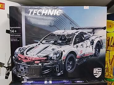mega max: Конструктор блоков TFCHNIC — гоночный автомобиль Porsche 911 RSR - — 1