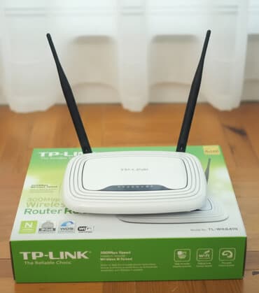 TP-Link TL-WR841N — беспроводной маршрутизатор с поддержкой скорости at lalafo.kg TP-Link TL-WR841N — беспроводной маршрутизатор с поддержкой скорости
