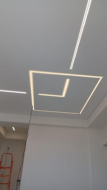 Натяжной потолок Глянцевое Монтаж