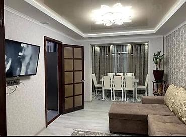 Кыймылсыз мүлк: 3 бөлмө, 64 м², 6-мкр 104-серия, 1 кабат, Косметикалык оңдоо — 1