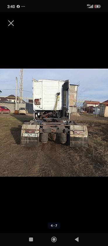 автовоз рено: Тягач, Renault, 2002 г., Шторный — 2