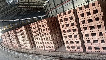 кирпич уста: Пустотелый, дырчатый, Жженый кирпич, Полублок, 250×120×90 — 5