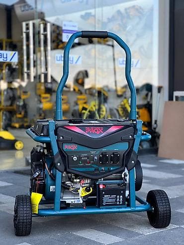 Генераторлор: Бензогенератор PROX PR-7500E / PR-10000E Мощный передвижной — 2