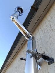 отопительные газовые котлы: Монтаж дымоходов на крыше и через дом Услуги по дымоходам для частных — 17