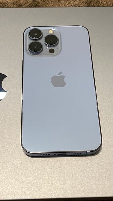 infinix hot 50 pro цена в бишкеке: IPhone 13 Pro, Б/у, 256 ГБ, Sierra Blue, Чехол, Коробка, 79 % — 2