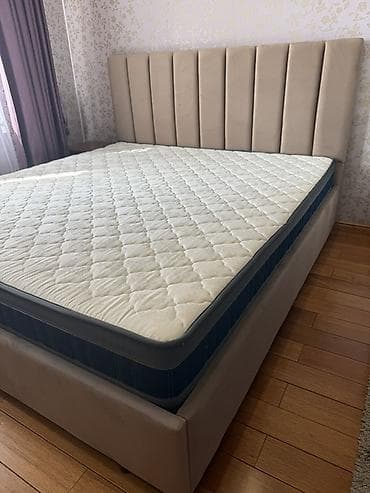 тачка купить: Ортопедический матрас, Б/у, Фабрика сна, Другой размер, Кыргызстан, Матрасы средней жесткости, Пенополиуретан, Самовывоз, Платная доставка — 1