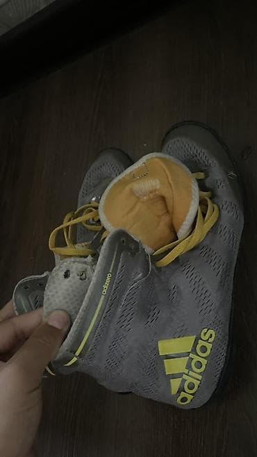 nike react: Мужские кроссовки, 40, 40.5, Adidas, Б/у, цвет - Серый, Платная доставка — 4