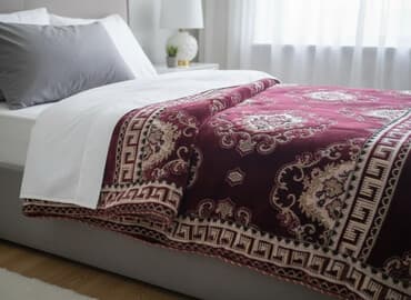 скупка бу ковров: Тошок Новый, Жер төшөк, цвет - Красный, Самовывоз — 2