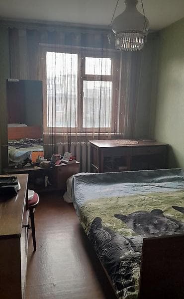 3: 3 комнаты, 58 м², 4 мкр 104 серия, 4 этаж, Старый ремонт — 4