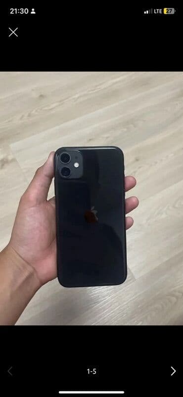 зарядное устройство на ноутбук асус: IPhone 11, Колдонулган, 64 ГБ, Кара — 5