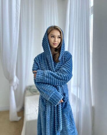 домашние халаты больших размеров: Тёплый плюшевый халат ✨ Как только приходит холодный сезон – спрос на — 8