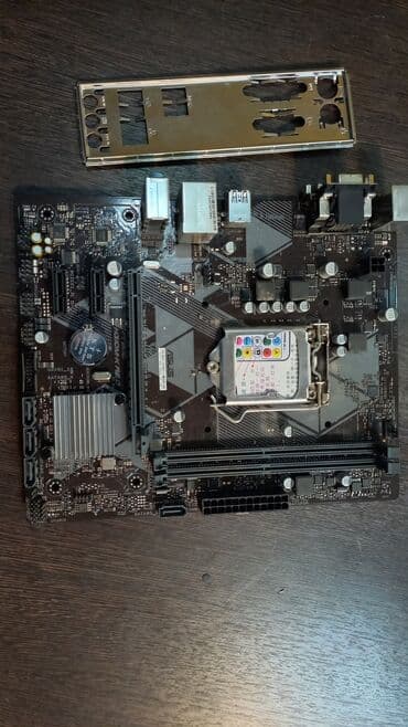 h310: Материнская плата, Б/у, Asus, LGA1151 v2, Micro-ATX, Для ПК — 1