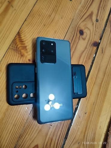 xbox box: Samsung Galaxy S20 Ultra, Б/у, 256 ГБ, цвет - Серый, 2 SIM, eSIM — 2