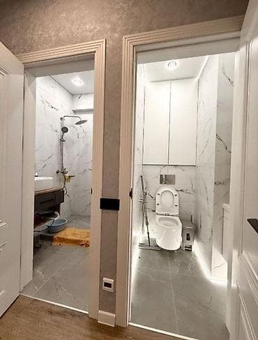 хата кок жар: 2 комнаты, 61 м², Кок-Жар мкр 9 этаж, Дизайнерский ремонт — 9