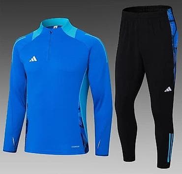 б у adidas: Мужской спортивный костюм, Все размеры, Adidas, Новый, цвет - Синий, Самовывоз, Бесплатная доставка, Платная доставка — 1