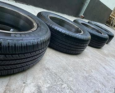 Колеса в сборе 215 / 60 / R 16, Лето, Б/у, Комплект, Легковые, Литые, отверстий - 5 at lalafo.kg Колеса в сборе 215 / 60 / R 16, Лето, Б/у, Комплект, Легковые, Литые, отверстий - 5
