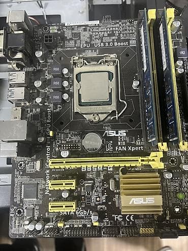 tab a: ТОРГ УМЕСТЕН Материнская плата ASUS B85M-G + процессор Intel Core — 1
