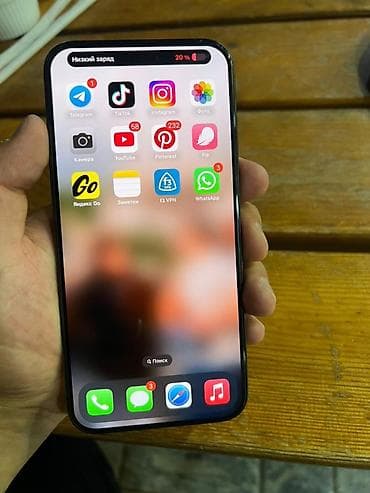 iphone 10plus: IPhone 15 Pro Max, Б/у, 256 ГБ, Black Titanium, 89 % — 4