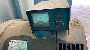 электростанция для машин: Трехфазный и однофазный переменный ток щеточный генератор STC-15 15kw — 5